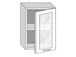 1.50.3 Шкаф настенный (h=720) на 500мм с 1-ой стекл. дверцей в Первоуральске - pervouralsk.магазин96.com | фото