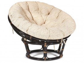 Кресло Papasan 23/01 W с подушкой Antique brown, ткань Старт в Первоуральске - pervouralsk.магазин96.com | фото