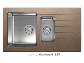 Мойка комбинированная Tolero twist TTS-890 Темно-бежевый 823 в Первоуральске - pervouralsk.магазин96.com | фото