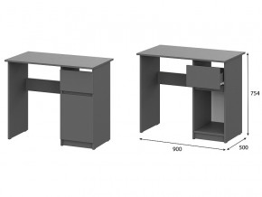 Стол письменный 900 Денвер Графит серый в Первоуральске - pervouralsk.магазин96.com | фото